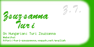 zsuzsanna turi business card